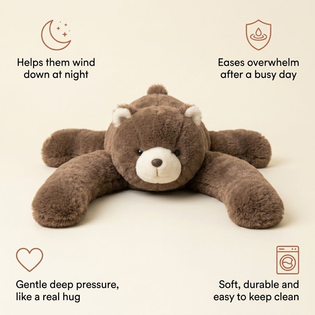 Barney the Bear Weighted Plush