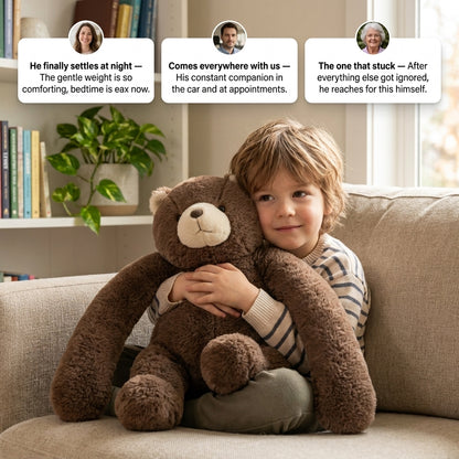 Barney the Bear Weighted Plush