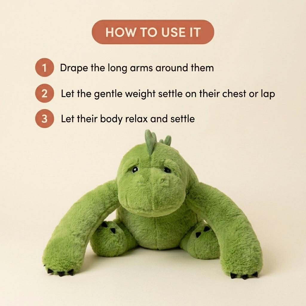 Rory the Dino Weighted Plush