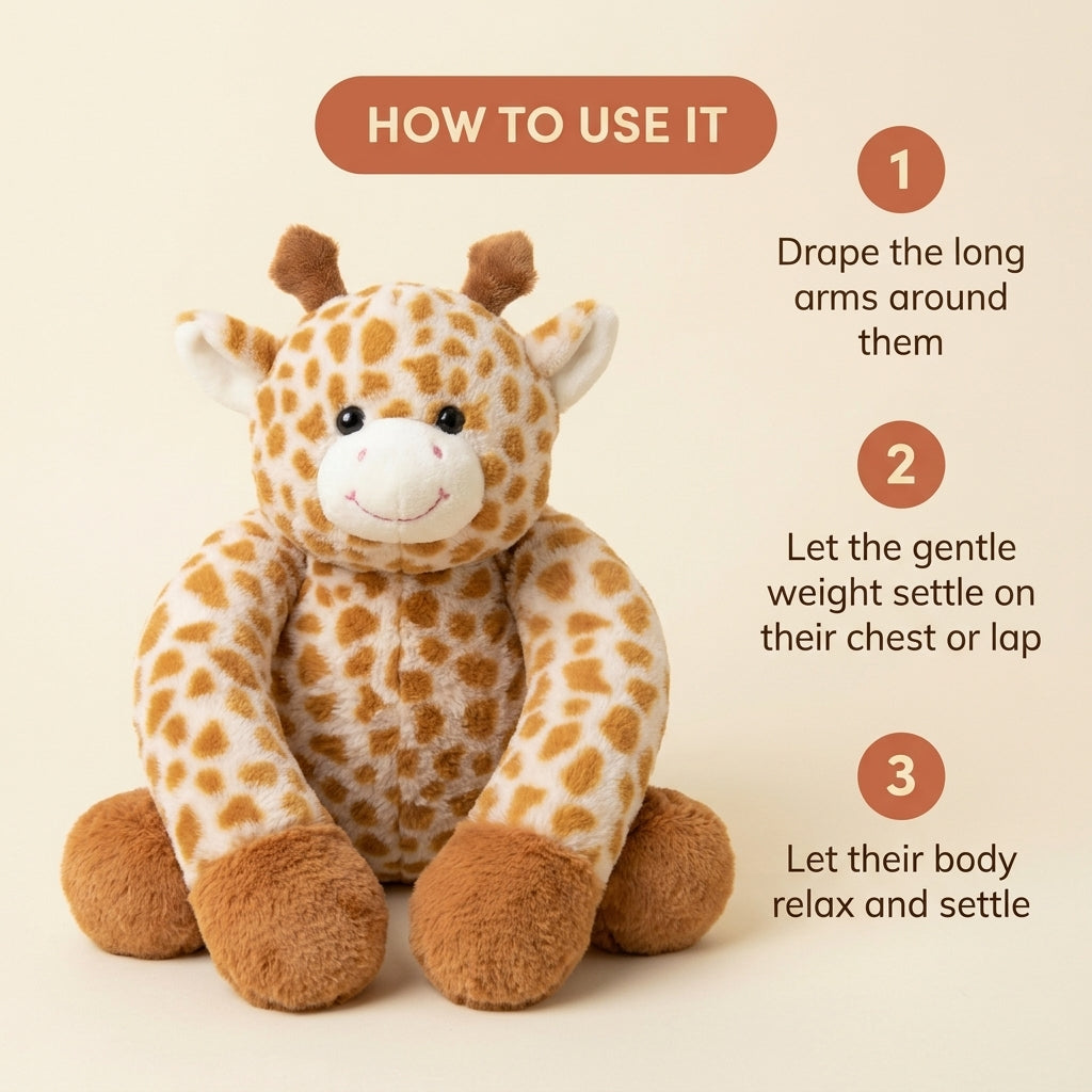 Gigi the Giraffe Weighted Plush