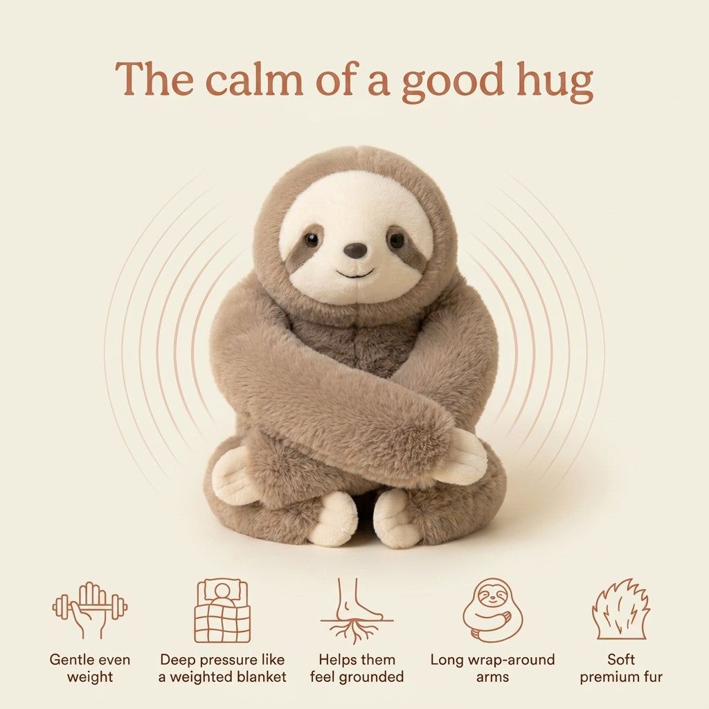 Sage the Sloth Weighted Plush