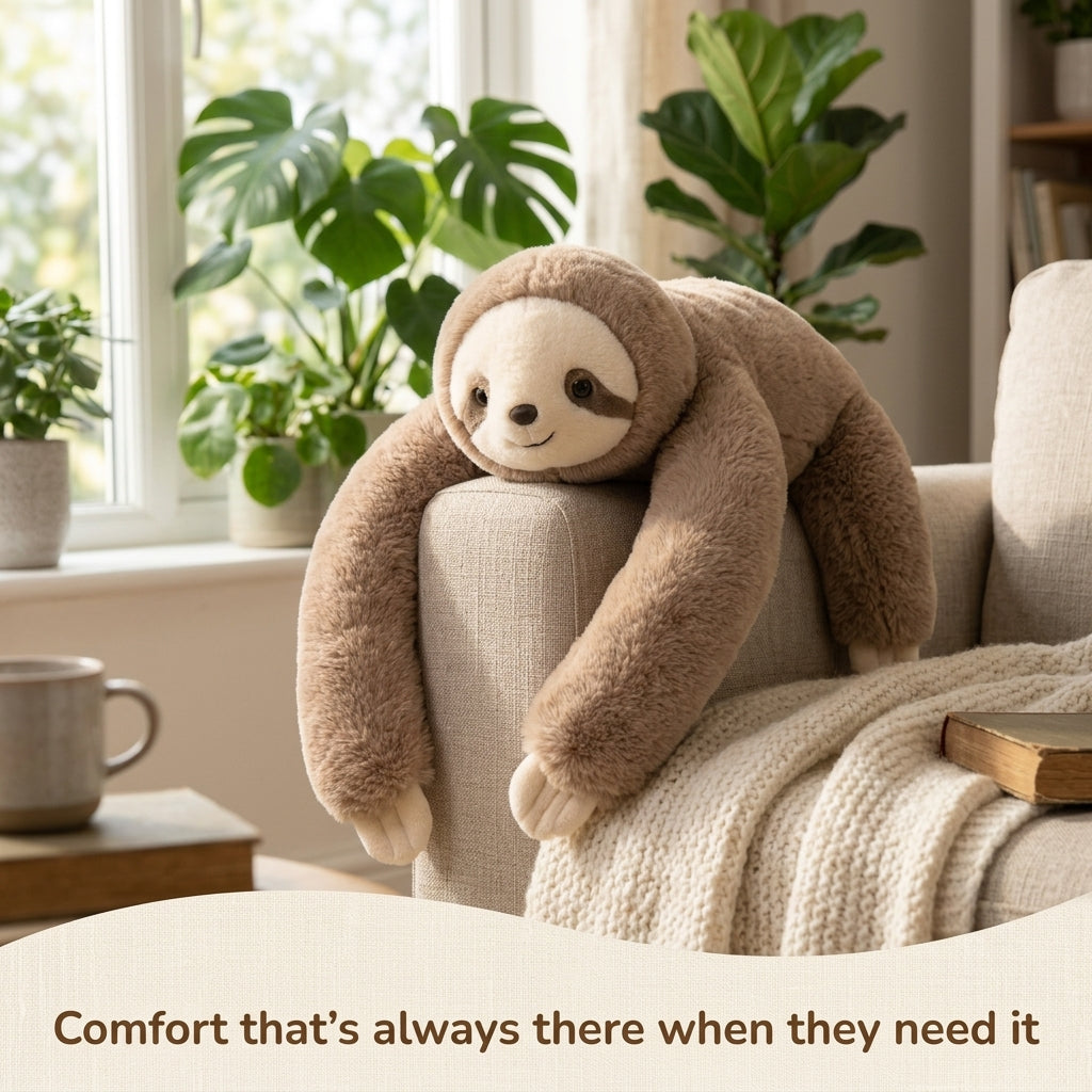 Sage the Sloth Weighted Plush