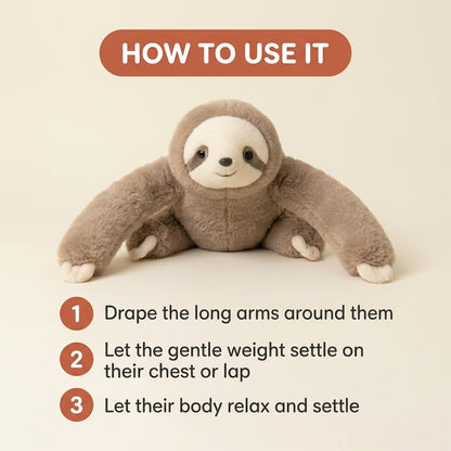 Sage the Sloth Weighted Plush
